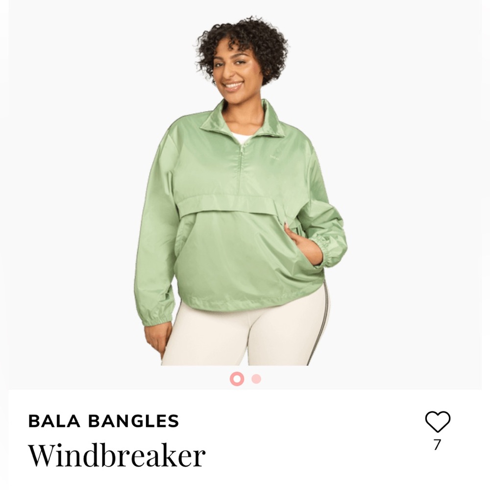 New Balance Bangles boutique 1xl 16/18 Green Windbreaker